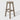 POLYTRENDS™ Stockholm All-Weather Outdoor Round Bar Stool (29" Height)