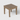 POLYTRENDS™ Tuscany All-Weather Outdoor Square Side Table (17" Height)