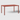 POLYTRENDS™ Copenhagen Lameller All-Weather Indoor/Outdoor Rectangle Dining Table (59" x  35" Table Top)