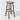 POLYTRENDS™ Stockholm All-Weather Outdoor Square Bar Stool (29" Height)